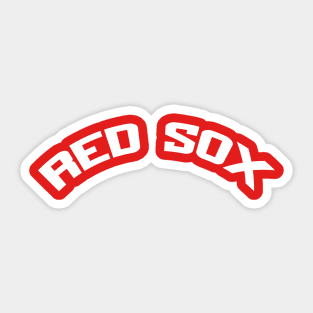 red soxx baseball Sticker